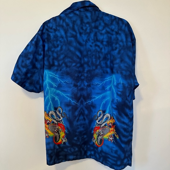 vintage dragon blouse - Picture 3 of 3
